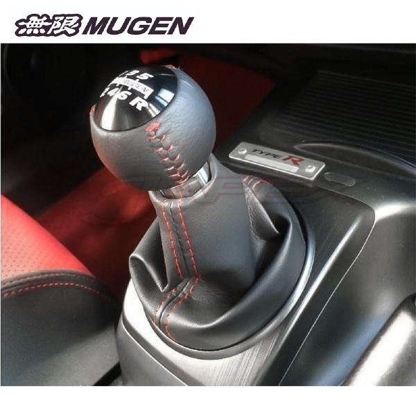 mugen leather shift knob