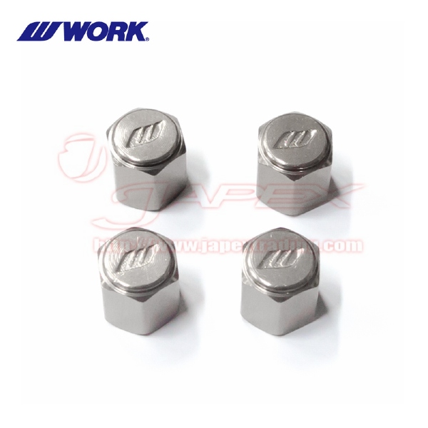 silver tire valve caps